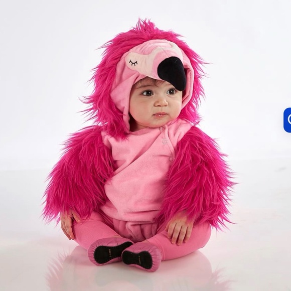 Pottery Barn Kids Pink Flamingo Kids Costume - Picture 1 of 6